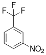 Strukturformel von 3-Nitrobenzotrifluorid