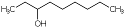 Strukturformel von 3-Nonanol