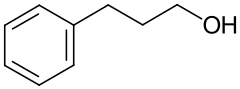 Strukturformel von 3-Phenyl-1-propanol