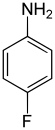 Struktur von 4-Fluoranilin