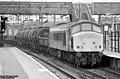 45063 (D104) mit Güterzug in Bescot (Mai 1984)