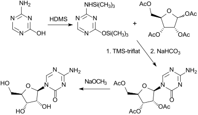 Synthese des Zytostatikums 5-Azacytidin