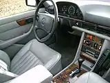 Interieur eines 500 SEL (2. Serie)