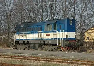 740 840 der BRKS in Chałupki/Polen