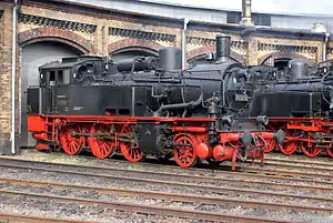 74 1230 im Bw Berlin-Schöneweide (12. September 2010)