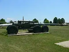 Aberdeen Proving Ground – Rohrwagen für den Kraftzug