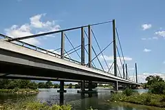 Autobahnbrücke über die Aare bei Grenchen