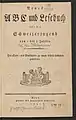 ABC und Lesebuch Bern 1797