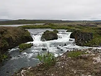 Ein Teil der Æðarfossar