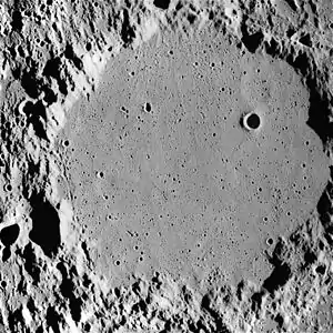 Ptolemaeus, aufgenommen von Apollo 16