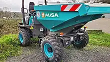 radgetriebener Dumper