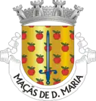 Wappen von Maçãs de Dona Maria