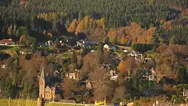 Blick über Strathpeffer