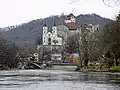 Blick auf Aarburg von der Aare