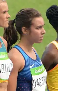 Abbey Cooper bei den Olympischen Sommerspielen 2016 in Rio de Janeiro