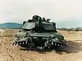 M1 Abrams mit Minenpflug