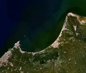 Satellitenbild der Abukir-Bucht