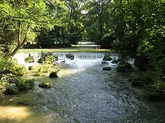 Eisbach und Schwabinger Bach