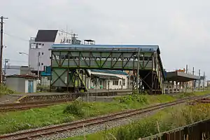 Ansicht des Bahnhofs (Oktober 2006)