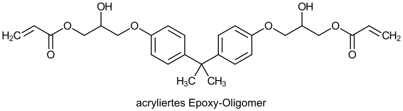 Acrylated epoxy oligomer