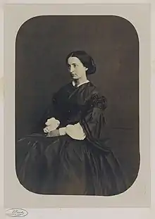 Adele Hugo auf Guernsey, 1862