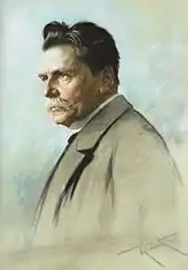 Adolf Wach, Pastell, 1900