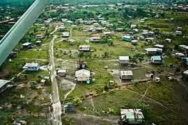 Luftaufnahme von Puerto Cabezas