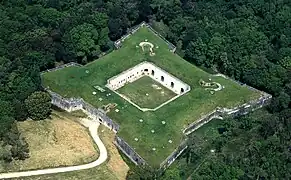 Luftbild Fort Liédot