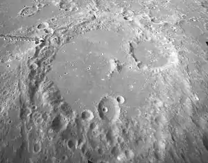 Albategnius aufgenommen von Apollo 16