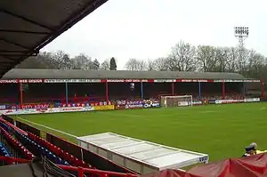 Der Recreation Ground in Aldershot