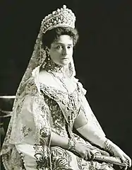 Alexandra Fjodorowna, letzte Zarin von Russland, 1908