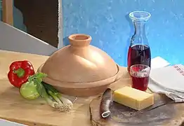 Tajine mit gewölbtem Deckel