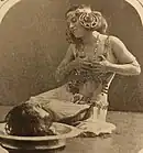 Aline Sanden in der Rolle der Salome