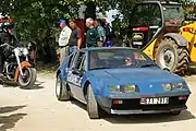 Alpine A310 V6 als Polizeifahrzeug