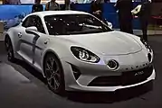 Frontansicht der Version Pure auf dem Genfer Auto-Salon 2018