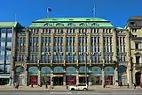 Warenhaus Hermann Tietz, Hamburg, Jungfernstieg, 1912, seit 1935 Alsterhaus