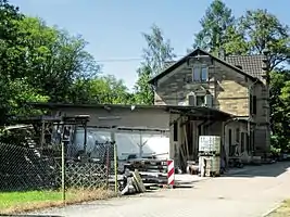 Empfangsgebäude des früheren Bahnhof Lauterecken