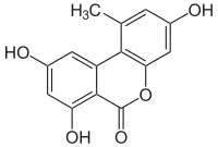 Strukturformel Alternariol