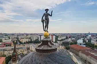 Fortuna auf dem Alten Stadthaus in Berlin