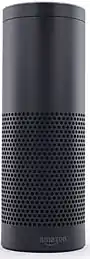 Schwarzes Amazon Echo der 1. Generation