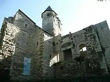 Burgruine La Grézille in Ambillou-Château