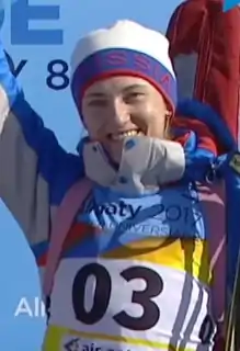 Jegorowa bei der Winteruniversiade 2017