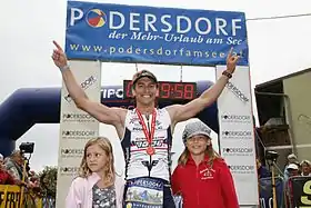 Andreas Fuchs beim Austria-Triathlon Podersdorf, 2009