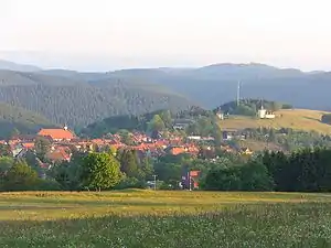 Nordansicht an einem sonnigen Tag