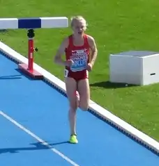 Anna Emilie MøllerRang sieben in 15:11,76 min