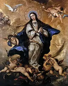 Inmaculada Concepción, ca. 1665, 201 × 149,5 cm, Museo de Bellas Artes, Bilbao