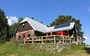 Anton-Schosser-Hütte auf der Hohen Dirn