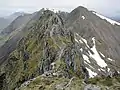 Der Grat des Aonach Eagach