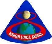 Missionsemblem Apollo 8