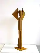 Apollo Musagete 2002, Cortenstahl, 256 cm